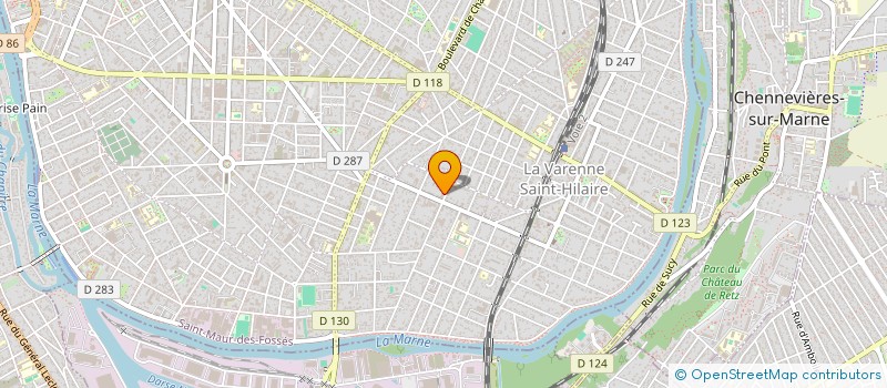 localisation de l'entreprise SCI APOLONIA à SAINT-MAUR-DES-FOSSES