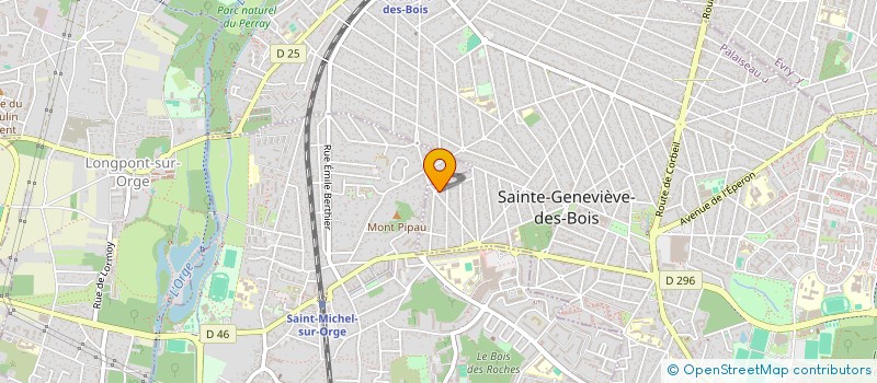 localisation de l'entreprise SCI APOLOUCLE CAMORS à SAINTE-GENEVIEVE-DES-BOIS