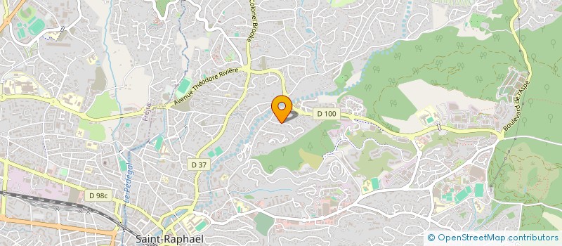 localisation de l'entreprise SCI APOSTOL ANASTASIA  SAINT-RAPHAEL