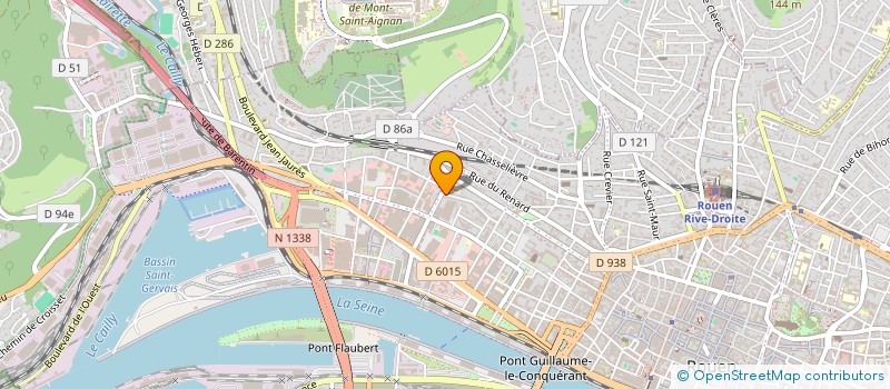 localisation de l'entreprise SCI APOTHECA à ROUEN