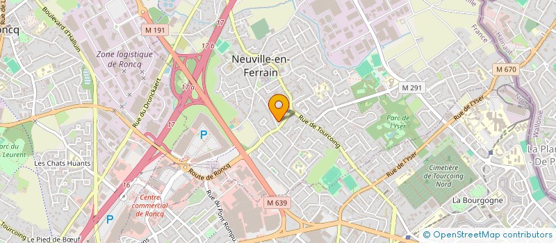 localisation de l'entreprise SCI APOTHICAIRE à NEUVILLE-EN-FERRAIN