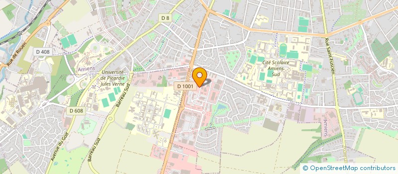 localisation de l'entreprise SCI APOTIKA  AMIENS