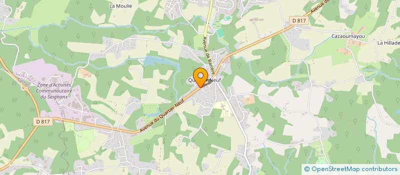 localisation de l'entreprise SCI APOTIKA  SAINT-MARTIN-DE-SEIGNANX