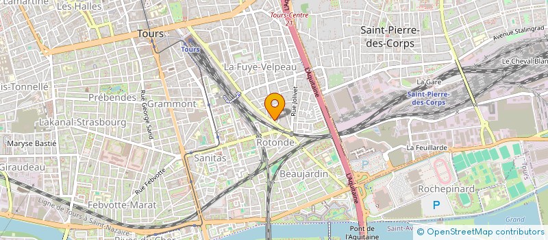 localisation de l'entreprise SCI APPAMON-GAUDOUEN  TOURS