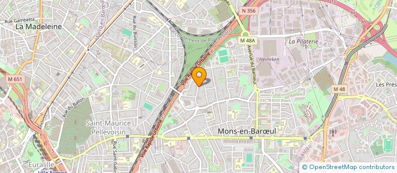 localisation de l'entreprise SCI APPARENTE  MONS-EN-BARUL