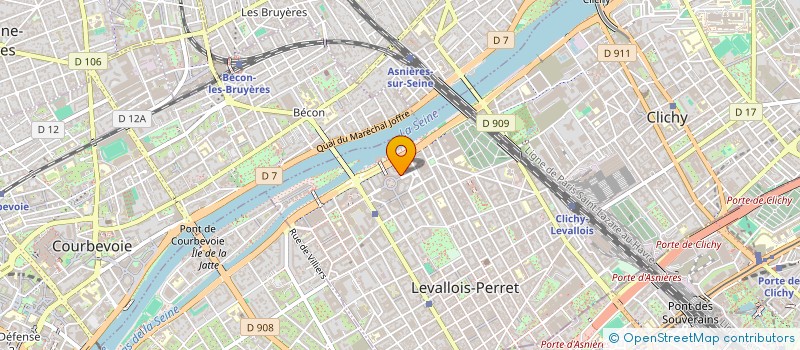 localisation de l'entreprise SCI APPARTEMENT 225 à LEVALLOIS-PERRET