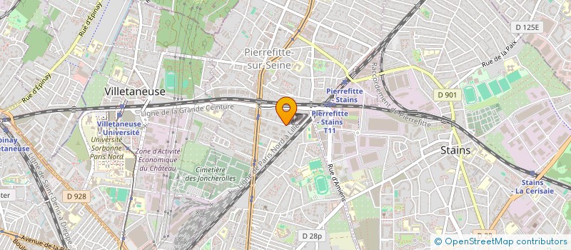localisation de l'entreprise SCI APPARTEMENT à PIERREFITTE-SUR-SEINE