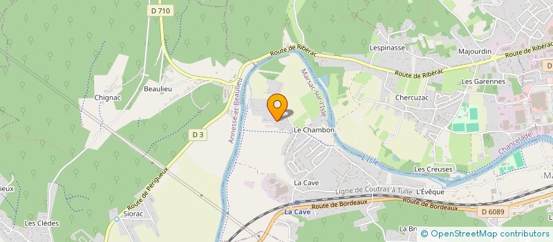 localisation de l'entreprise SCI APPARTEMENT 50 BOULEVARD DE L'OCEAN  ANNESSE-ET-BEAULIEU