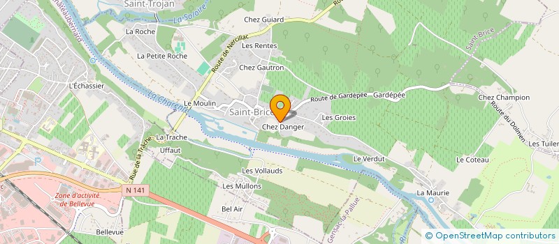 localisation de l'entreprise SCI APPARTEMENTS POUR VOUS  SAINT-BRICE