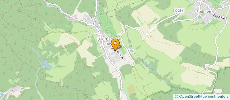 localisation de l'entreprise SCI APPAVOO  BOURBACH-LE-BAS