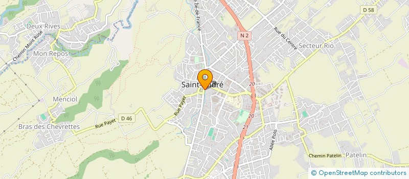 localisation de l'entreprise SCI APPAVOUPOULLE  SAINT-ANDRE