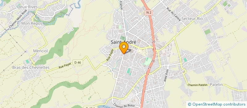 localisation de l'entreprise SCI APPAVOUPOULLE  SAINT-ANDRE