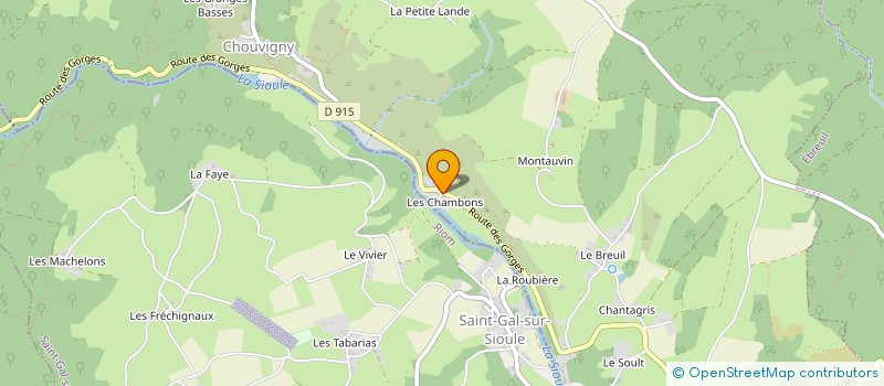 localisation de l'entreprise SCI APPEC  CHOUVIGNY