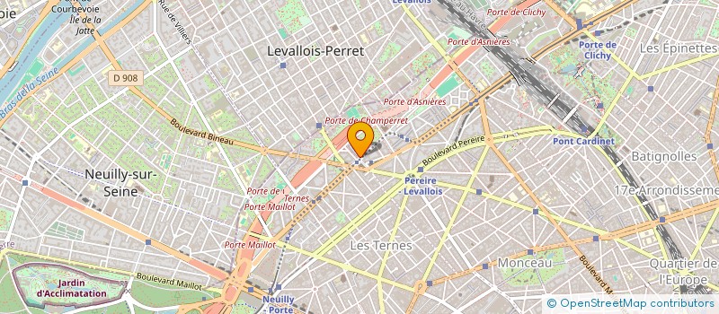 localisation de l'entreprise SCI APPO BLUCHE à SAINT-CLOUD