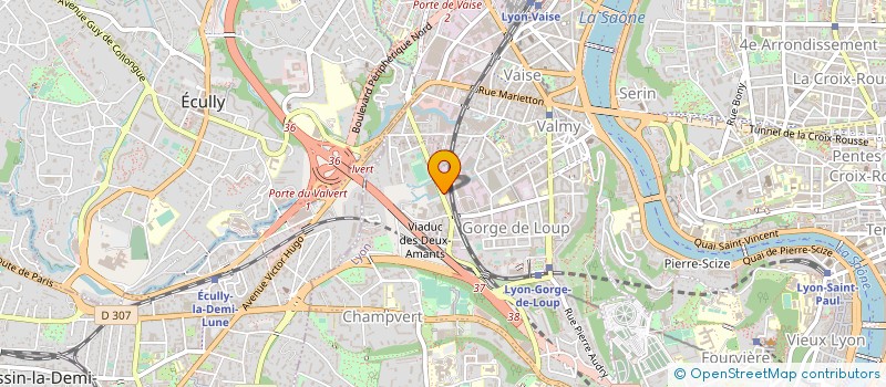 localisation de l'entreprise SCI APPOL  LYON