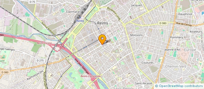 localisation de l'entreprise SCI APPOLINE  REIMS