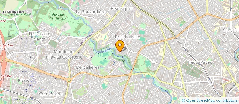localisation de l'entreprise SCI APPOLINE à NANTES