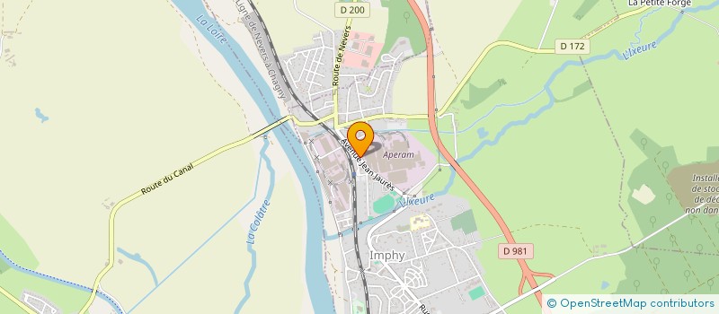 localisation de l'entreprise SCI APPOLINE  IMPHY