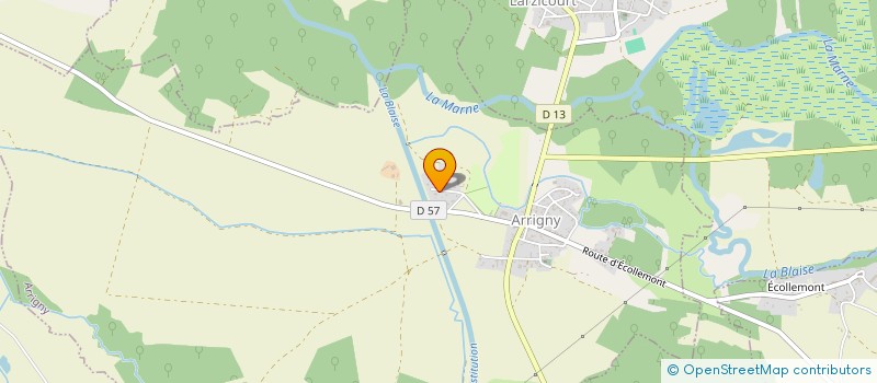 localisation de l'entreprise SCI APPS  ARRIGNY