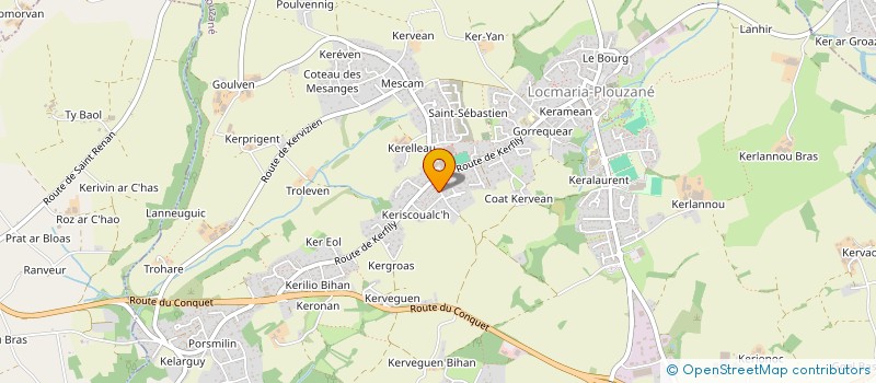 localisation de l'entreprise SCI APPY HENAFF  BREST