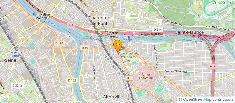 localisation de l'entreprise SCI APSARA à MAISONS-ALFORT