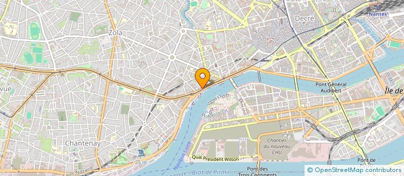 localisation de l'entreprise SCI APT à NANTES