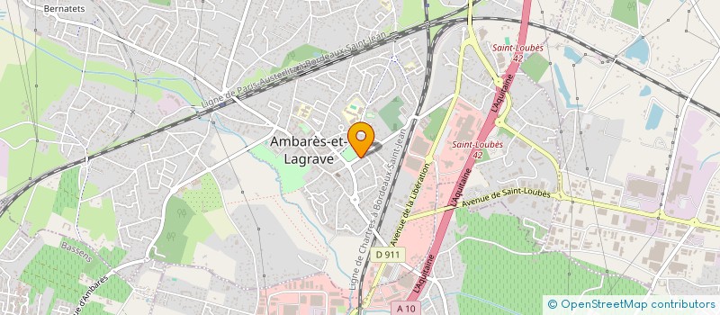 localisation de l'entreprise SCI APT  AMBARES-ET-LAGRAVE