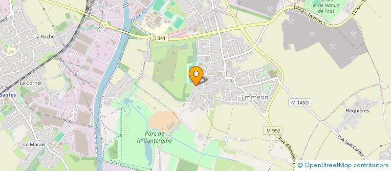 localisation de l'entreprise SCI APTITUDES  EMMERIN