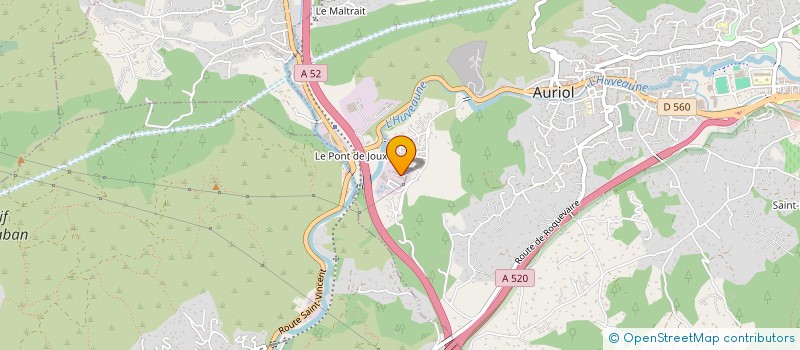 localisation de l'entreprise SCI APV IMMOBILIER à AURIOL