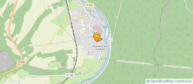 localisation de l'entreprise SCI APW à FRONCLES