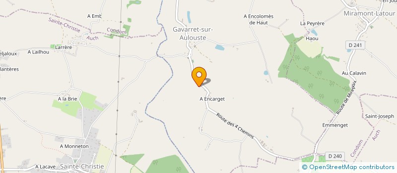 localisation de l'entreprise SCI APY  ROQUEFORT