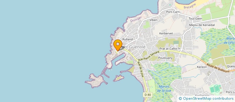 localisation de l'entreprise SCI AQA  PENMARCH