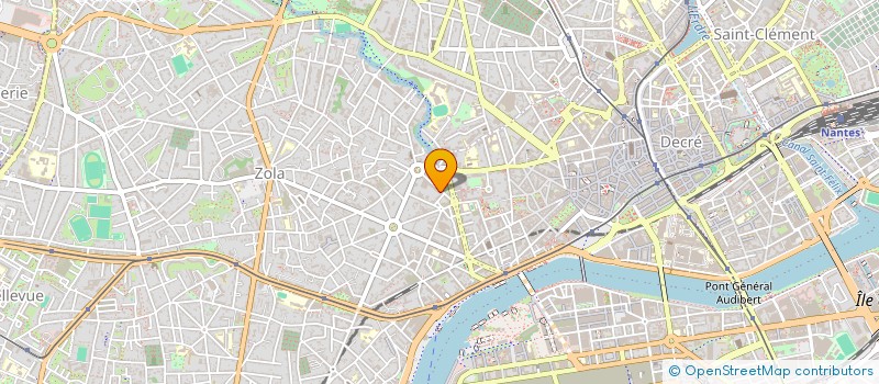 localisation de l'entreprise SCI AQUA RIOM à NANTES