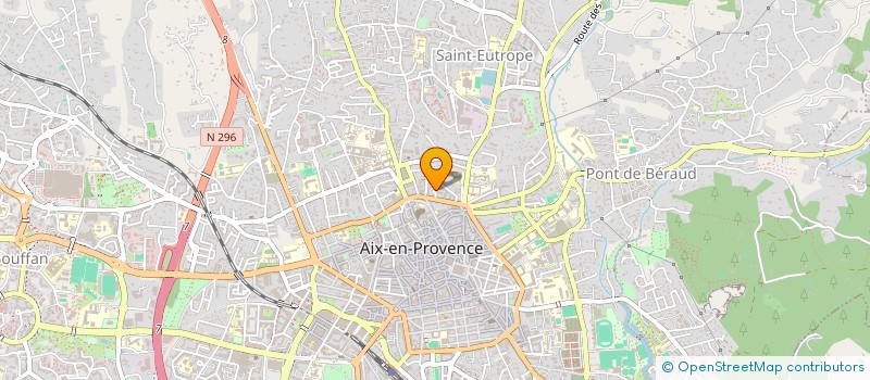 localisation de l'entreprise SCI AQUAE BIBEMUS à AIX-EN-PROVENCE