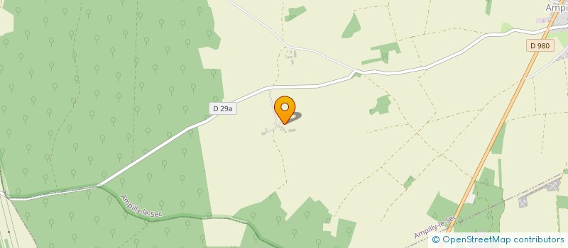 localisation de l'entreprise SCI AQUAGRI  AMPILLY-LE-SEC