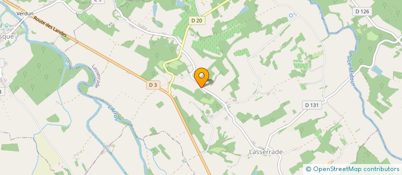 localisation de l'entreprise SCI AQUARELLE  LASSERRADE