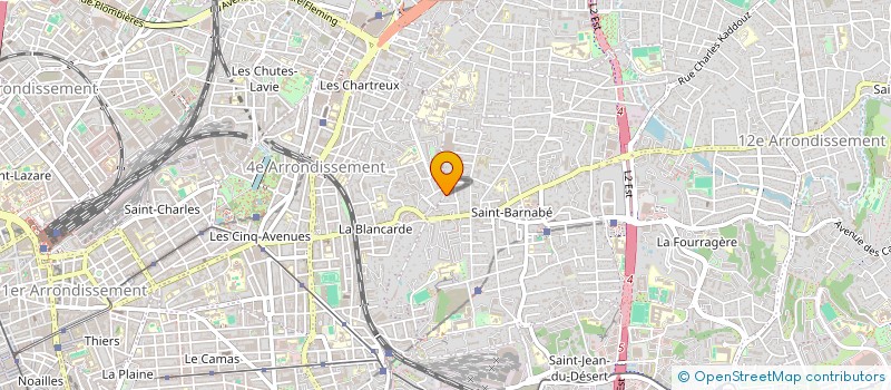 localisation de l'entreprise SCI AQUEDUCS à MARSEILLE 12EME