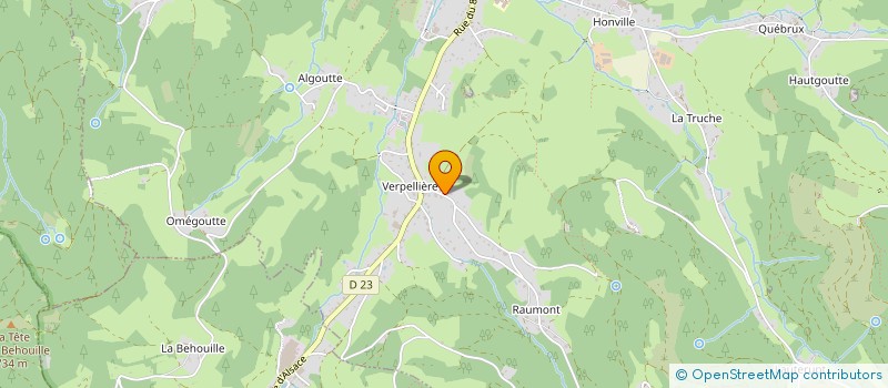 localisation de l'entreprise SCI AQUILINA  BAN-DE-LAVELINE