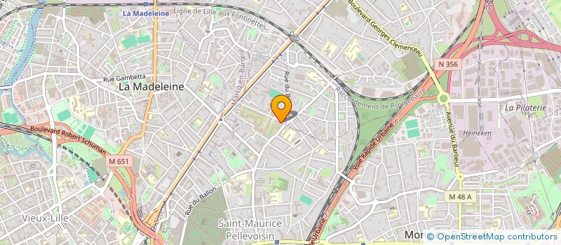 localisation de l'entreprise SCI AQUILON à LILLE