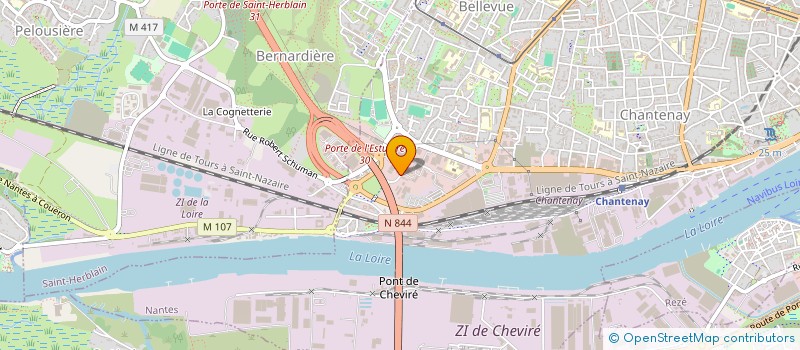 localisation de l'entreprise SCI AQUIRONANTES à NANTES