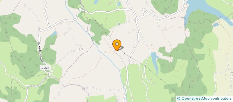 localisation de l'entreprise SCI AQUITAINE  TRONCENS