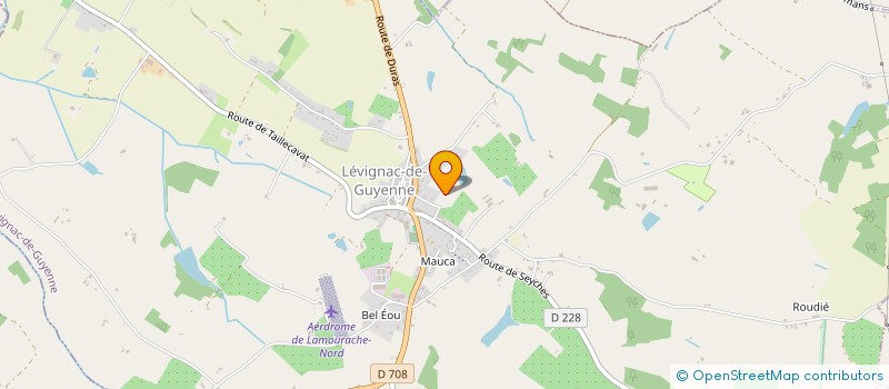 localisation de l'entreprise SCI AQUITAINE CONSTRUCTIONS  LEVIGNAC-DE-GUYENNE