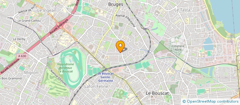 localisation de l'entreprise SCI AQUITAINE NORD  BRUGES