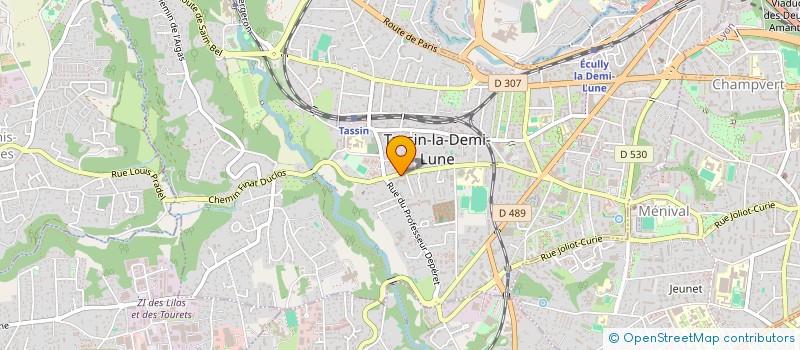 localisation de l'entreprise SCI AR 2010  TASSIN-LA-DEMI-LUNE