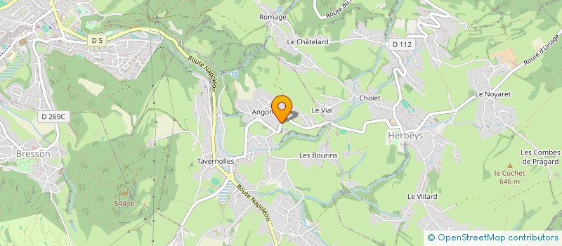 localisation de l'entreprise SCI AR  ARBONNE