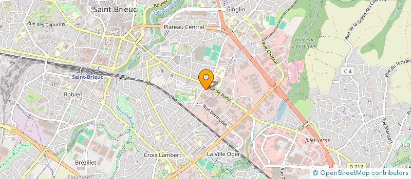 localisation de l'entreprise SCI AR BREIZH à SAINT-BRIEUC