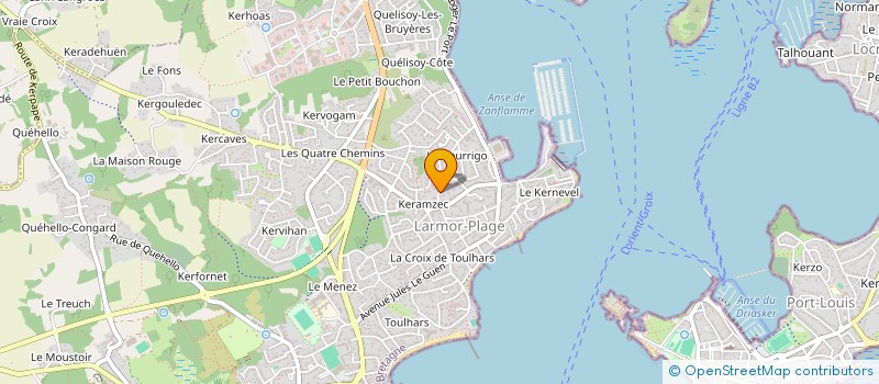 localisation de l'entreprise SCI AR FAMILH  LARMOR-PLAGE