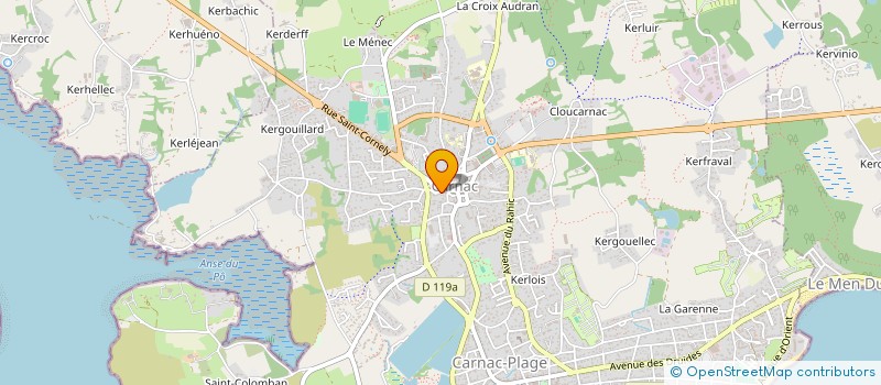 localisation de l'entreprise SCI AR FETAN  CARNAC