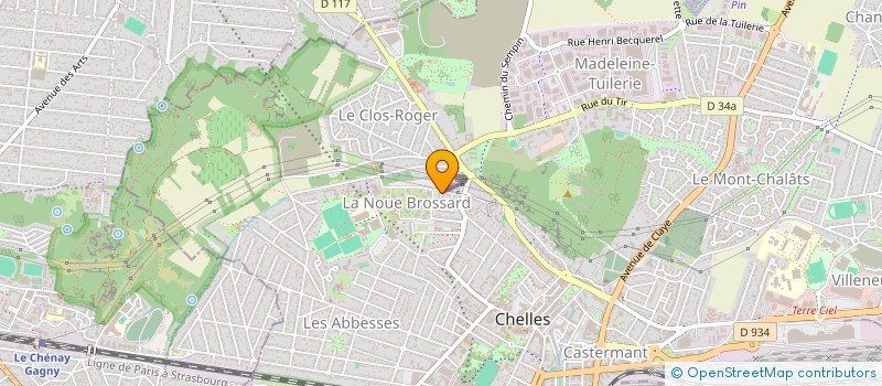 localisation de l'entreprise SCI AR GESTION  CHELLES