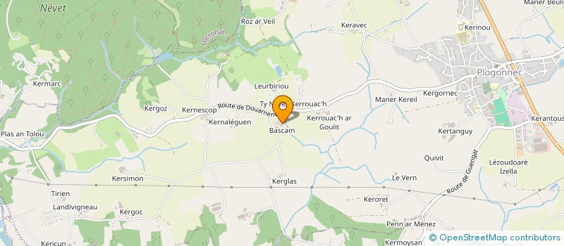 localisation de l'entreprise SCI AR GOULIT  PLOGONNEC